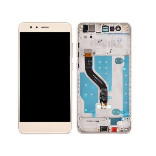 TOUCH+DISPLAY+FRAME HUAWEI P10 LITE GOLD (SERVICE PACK 02352DFF/02352DKK) 